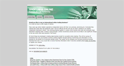 Desktop Screenshot of libyashoponline.com