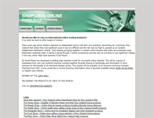 Tablet Screenshot of libyashoponline.com